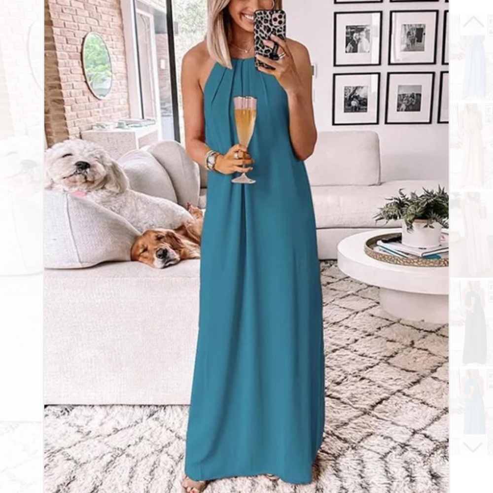 NWT! Blue Bridesmaid Dress